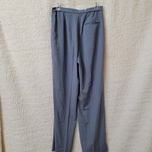 Banana Republic Casual Pants‎ Womens 10 Gray 28X32 High rise Wide Leg Pockets - Picture 3 of 9